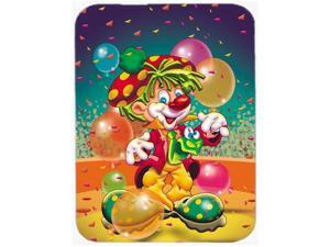 Happy Birthday Clown Glass Cutting Board Large APH1662LCB Happy Birthday Clown Glass Cutting Board Large APH1662LCB