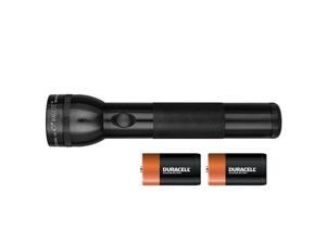 Maglite 3766052 168 Lumens LED D Flashlight Black with Fluke Maglite 3766052 168 Lumens LED D Flashlight Black with Fluke