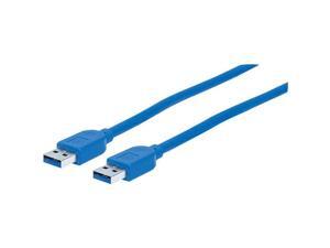 Manhattan 354295 6 ft. A-Male to A-Male SuperSpeed USB Cable Manhattan 354295 6 ft. A-Male to A-Male SuperSpeed USB Cable