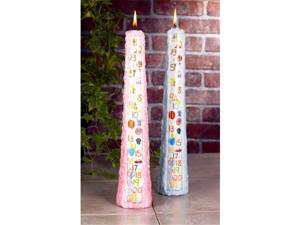 Biedermann & Sons CP241PKC Tall Pink Birthday Candle Biedermann & Sons CP241PKC Tall Pink Birthday Candle