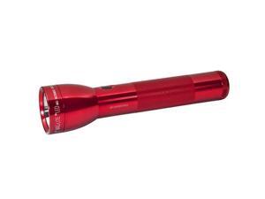 Maglite ML300L-S2035 3rd Generation Mag LED 2 Cell D Flashlight Display Box, Red Maglite ML300L-S2035 3rd Generation Mag LED 2 Cell D Flashlight Display Box, Red