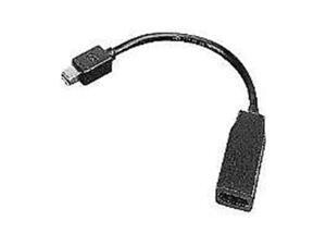 Lenovo 0B47089 Display Cable - Mini Display Port M - 19 Pin Hdmi F - 7.9 In. Lenovo 0B47089 Display Cable - Mini Display Port M - 19 Pin Hdmi F - 7.9 In.