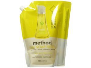 Method 01341 LEM Dish Refill Lemon Mint, Pack Of 6 Method 01341 LEM Dish Refill Lemon Mint, Pack Of 6