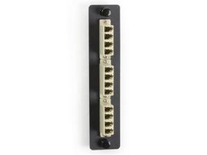 Black Boxwork Services JPM455B-R2 Fiber Adapter Panel, Lc Bronze, 6, Duple Black Boxwork Services JPM455B-R2 Fiber Adapter Panel, Lc Bronze, 6, Duple