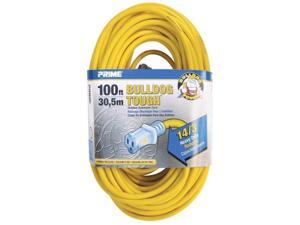 Prime LT511735 Yellow Bulldog Tough Extension Cord, 100 ft. Prime LT511735 Yellow Bulldog Tough Extension Cord, 100 ft.