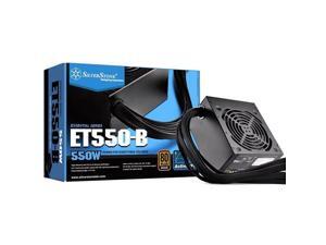 Silverstone ET550-B Technology 550 Watt 80 Plus Bronze Atx Psu With Flat Black Cables Et550-B Power Supply Silverstone ET550-B Technology 550 Watt 80 Plus Bronze Atx Psu With Flat Black Cables Et550-B Power Supply