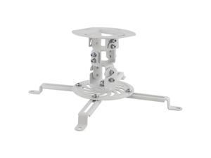 Mount-It! Ceiling Projector Mount Low Profile | Universal Mounting Bracket | 30 Lbs Capacity (Short)