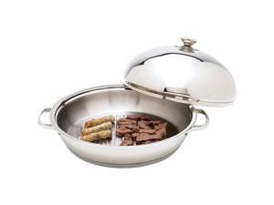 Chef KTGRID2D 12-Element Surgical Stainless Steel Round Griddle Chef KTGRID2D 12-Element Surgical Stainless Steel Round Griddle