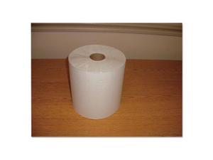 MOR W12600 7.8 in. x 600 ft. Hardwound Roll Towels, White MOR W12600 7.8 in. x 600 ft. Hardwound Roll Towels, White