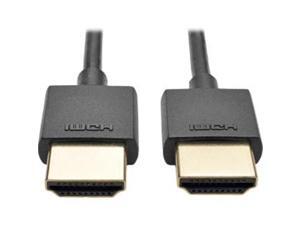 Tripp Lite P569-006-SLIM 6 ft. High Speed HDMI Cable with Ethernet Video & Audio 4K x 2K - Black Tripp Lite P569-006-SLIM 6 ft. High Speed HDMI Cable with Ethernet Video & Audio 4K x 2K - Black