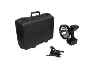Larson Electronics RL-85-HID-HC-5 15 Million Candlepower Rechargeable HID Pistol Grip Handheld Spotlight with Hard Carrying Case, 5 in. Lens Larson Electronics RL-85-HID-HC-5 15 Million Candlepower Rechargeable HID Pistol Grip Handheld Spotlight with Hard Carrying Case, 5 in. Lens