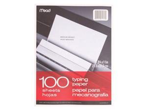 MEAD PRODUCTS MEA39100 PAPER TYPING 8.5 X 11 100 CT MEAD PRODUCTS MEA39100 PAPER TYPING 8.5 X 11 100 CT