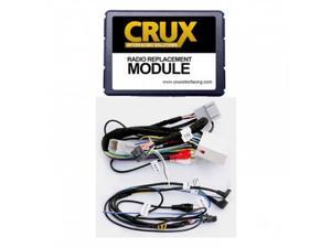 CRUX SWRFD60 Radio Replacement with SWC Rentention for Select Ford Lincoln & Mercury 2005-2014 CRUX SWRFD60 Radio Replacement with SWC Rentention for Select Ford Lincoln & Mercury 2005-2014