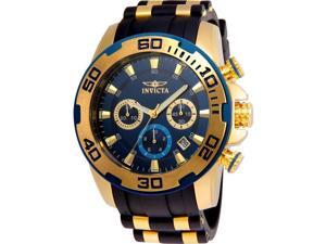 Invicta 886678273669 Mens 22341 Pro Diver Quartz Chronograph Blue Dial Watch Invicta 886678273669 Mens 22341 Pro Diver Quartz Chronograph Blue Dial Watch