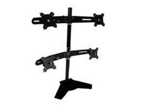Amer Networks AMR4S 24 in. Quad Monitor Mount Stand Base Amer Networks AMR4S 24 in. Quad Monitor Mount Stand Base