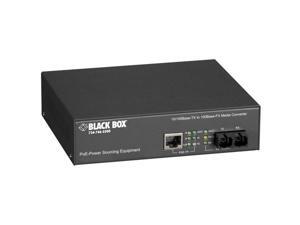 Black Boxwork Services LPM601A PoE PSE Media Converter Black Boxwork Services LPM601A PoE PSE Media Converter