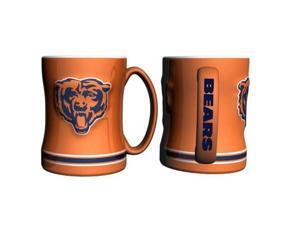 Chicago Bears Coffee Mug - 14oz Sculpted Relief - Orange Chicago Bears Coffee Mug - 14oz Sculpted Relief - Orange