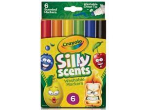 Crayola Silly Scnt 10Pk Slim Marker Washable Crayola Silly Scnt 10Pk Slim Marker Washable