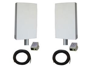 Tycon Systems EZBR-0516HD- Industrial Strength Point To Point Bridge System - Plug And Play, 5GHz