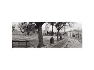 Panoramic Images PPI106322L Trees in front of a building Alameda Vieja Jerez Cadiz Spain Poster Print by Panoramic Images - 36 x 12 Panoramic Images PPI106322L Trees in front of a building Alameda Vieja Jerez Cadiz Spain Poster Print by Panoramic Images - 36 x 12