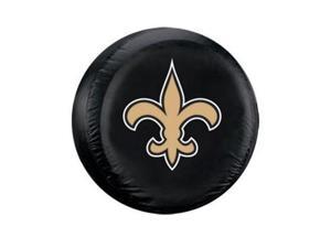 New Orleans Saints Black Logo Tire Cover - Size Large New Orleans Saints Black Logo Tire Cover - Size Large