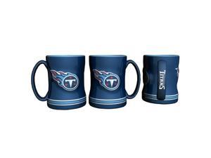 Tennessee Titans Coffee Mug - 14oz Sculpted Relief Tennessee Titans Coffee Mug - 14oz Sculpted Relief