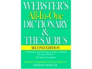 Websters Federal Street Press Book All-In-One Dictionary & Thesaurus 2Nd Edition Websters Federal Street Press Book All-In-One Dictionary & Thesaurus 2Nd Edition