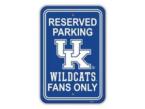 Fremont Die 40294 Kentucky Wildcats 12 x 18 in. Plastic Parking Sign Fremont Die 40294 Kentucky Wildcats 12 x 18 in. Plastic Parking Sign