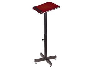 Oklahoma Sound Height Adjustable Floor Standing Portable Lectern Stand Mahogany Oklahoma Sound Height Adjustable Floor Standing Portable Lectern Stand Mahogany
