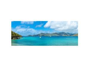 Panoramic Images PPI150300S Island in The Sea Coral Bay St. John US Virgin Islands Poster Print, 27 x 9 Panoramic Images PPI150300S Island in The Sea Coral Bay St. John US Virgin Islands Poster Print, 27 x 9
