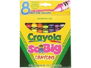 Crayons Jumbo 8Ct Peggable Tuck Box Crayons Jumbo 8Ct Peggable Tuck Box