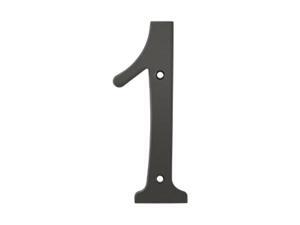 Deltana RN61U10B 6 in. House Numbers, Oil Rubbed Bronze - Solid Brass Deltana RN61U10B 6 in. House Numbers, Oil Rubbed Bronze - Solid Brass