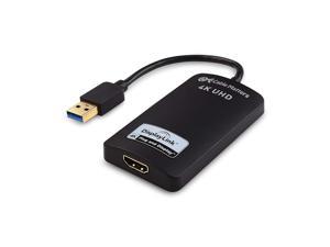 Cable Matters USB to HDMI Adapter (USB 3.0 to HDMI Adapter/USB 3 to HDMI Adapter) Supporting 4K Resolution for Windows