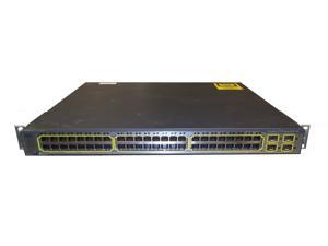 Cisco WS-C3750-48PS-S 48 Port Rack Mountable PoE Fast Ethernet Switch Cisco WS-C3750-48PS-S 48 Port Rack Mountable PoE Fast Ethernet Switch