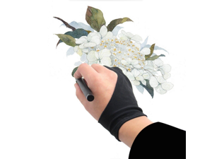 Professional Size Artist Drawing Glove Anti-fouling Lycra Glove for Light Box, Graphic Tablet, Pen Display and iPad Pro Pencil Huion Graphic Tablet Drawing(Black) Professional Size Artist Drawing Glove Anti-fouling Lycra Glove for Light Box, Graphic Tablet, Pen Display and iPad Pro Pencil Huion Graphic Tablet Drawing(Black)