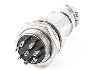 5x Aviation Stecker 4-Pin 16mm GX16-4 Metall männlich weiblich Panel Connector-N