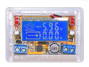 DC-DC Adjustable Step-down Power Supply Module Voltage Current LCD Display Shell DC5-23V to 0-16.5V 3A Buck Converter DC-DC Adjustable Step-down Power Supply Module Voltage Current LCD Display Shell DC5-23V to 0-16.5V 3A Buck Converter
