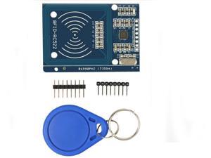 MFRC-522 RC522 RFID RF IC Card Inductive Module + S50 White Card + Key Ring for Arduino MFRC-522 RC522 RFID RF IC Card Inductive Module + S50 White Card + Key Ring for Arduino