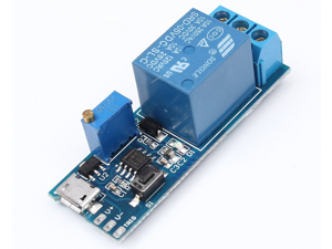 Wide voltage 5V-30V Power Supply Adjustable Trigger Delay Time Relay Module Timer Switch Low Level Trigger with Micro USB Port Wide voltage 5V-30V Power Supply Adjustable Trigger Delay Time Relay Module Timer Switch Low Level Trigger with Micro USB Port