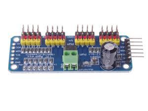 Anmbest 16 Channel 12 Bit PWM Servo Motor Driver IIC Interface PCA9685 for Arduino Robot Raspberry Pi DIY Servo Shield Module 