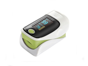 Fingertip Pulse Oximeter Blood Oxygen Saturation Monitor SPO2 OLED Pulse Heart Rate Monitor Oximeter(Green)