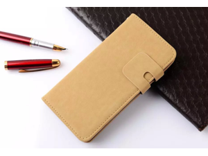 For iPhone 7 47 Case Genuine Leather Wallet Case Flip Book Design Stand  Credit Card Compartments Magnetic Closure for iPhone 7 47
