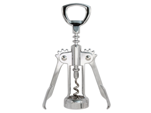 Bottle Opener by Stainless Steel Wine Cork Remover and Beer Cap Opener – Professional Multifunctional All-In-One Winged Utensil Tool for Bars, Restaurants and Home Use Bottle Opener by Stainless Steel Wine Cork Remover and Beer Cap Opener – Professional Multifunctional All-In-One Winged Utensil Tool for Bars, Restaurants and Home Use