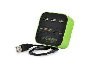 Micro USB Hub USB Splitter All In One USB 2.0 USB Hub Card Reader Combo Micro USB Hub USB Splitter All In One USB 2.0 USB Hub Card Reader Combo