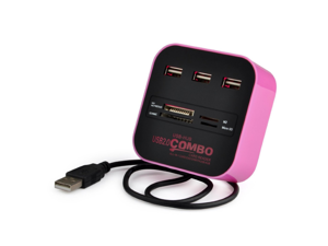 Micro USB Hub USB Splitter All In One USB 2.0 USB Hub Card Reader Combo Micro USB Hub USB Splitter All In One USB 2.0 USB Hub Card Reader Combo