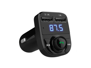 EgalBest BT66 Wireless Bluetooth Car Kit MP3 Audio Player FM Transmitter Dual USB Charger 