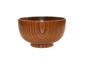 Bamboo Wooden Bowl,Japanese Style Chinese Bailer Soup Noodles Wood Salad L 