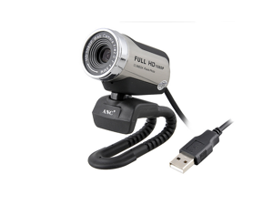 ANC Core HD 1080p super-high-definition TV camera,Mic-Enabled Webcam, night vision camera 12.0M USB Webcam with Microphone for Laptop / Desktop / Skype / MSN, Auto Exposure, Digital Zoom,