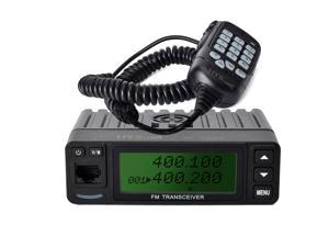 136-174/400-470MHz Dual Band 25W Mobile Transceiver Free Cable+Software USA SHIP 