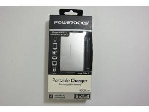 New OEM Powerocks Magic Cube 2 Universal 9000mAh Extended Battery- Sliver New OEM Powerocks Magic Cube 2 Universal 9000mAh Extended Battery- Sliver